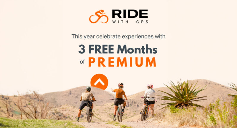 Ride With GPS holiday promo