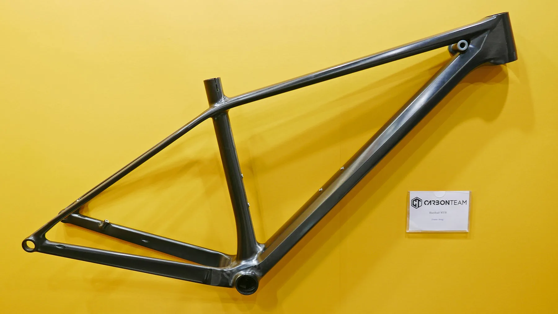 Bike Ahead The Frame lightweight affordable carbon XC hardtail made in Portugal, made by Carbon Team