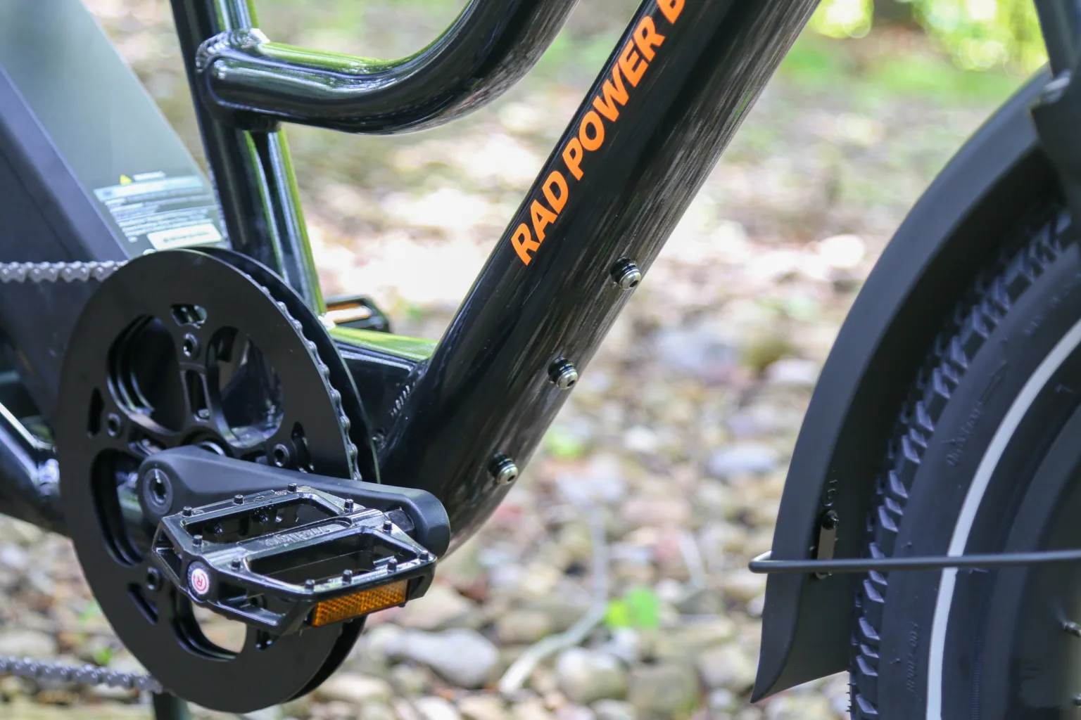 Rad Power RadWagon 5 downtube mounts